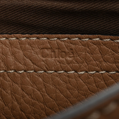Chloe Calfskin Mini Marcie Round Crossbody Bag Nut 7 of 11