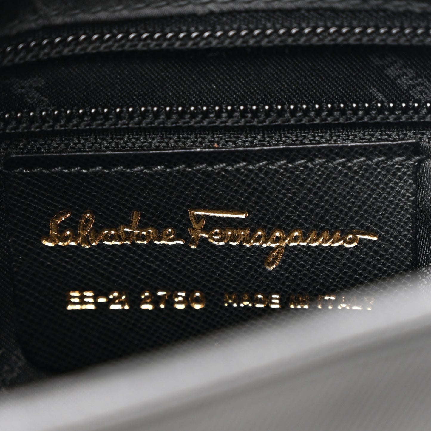Saffiano Trifolio Shoulder Bag Black