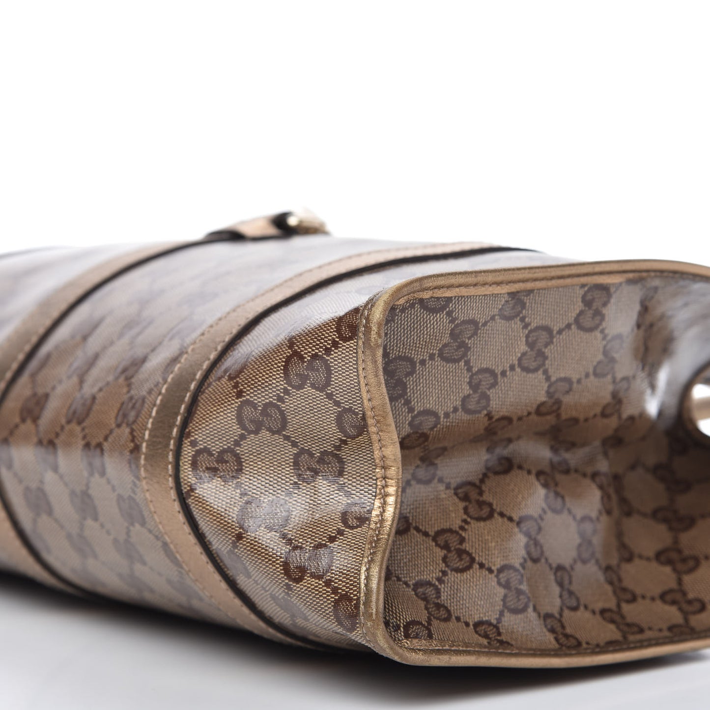 Crystal Monogram Medium Joy Shoulder Bag Bronze