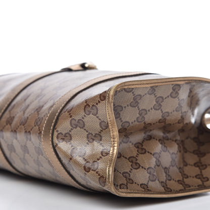 Gucci Crystal Monogram Medium Joy Shoulder Bag Bronze 7 of 14