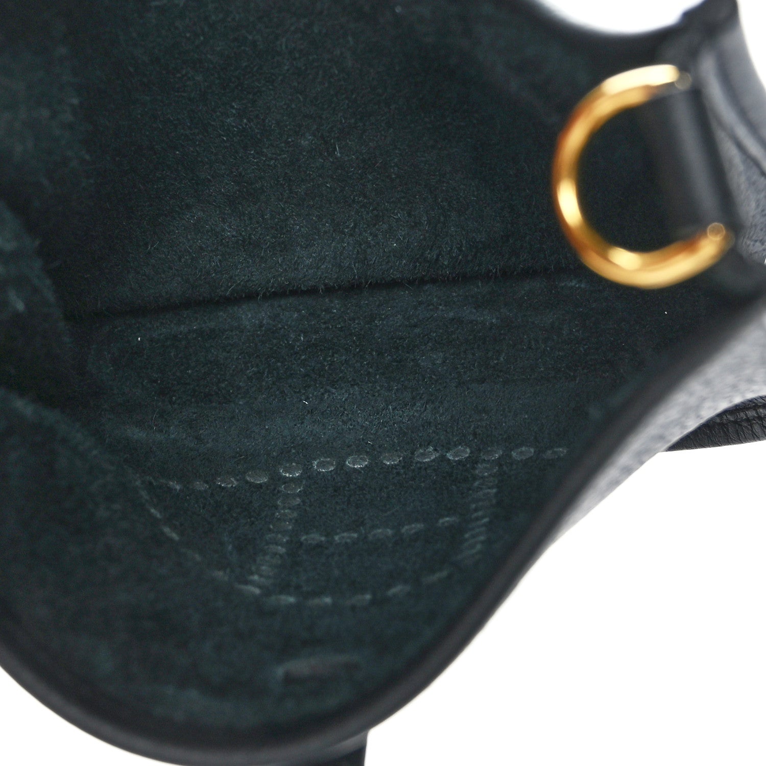 Hermes Taurillon Clemence Evelyne TPM Black 5 of 10