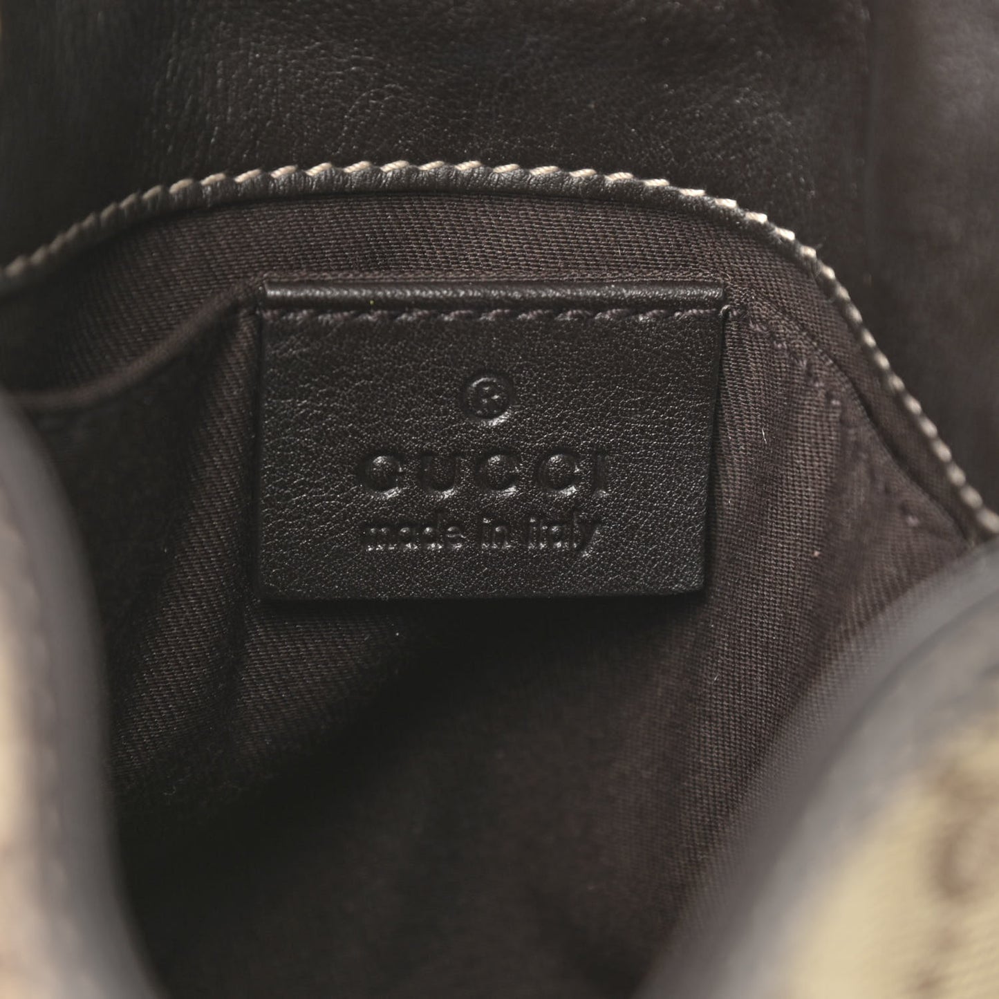 Monogram Mini Indy Top Handle Bag Dark Brown
