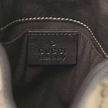 Gucci Monogram Mini Indy Top Handle Bag Dark Brown 6 of 10