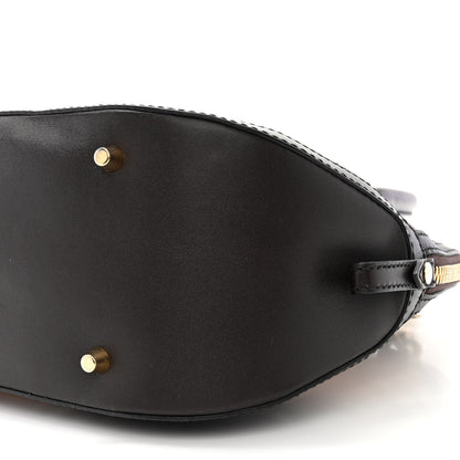 Burberry Haymarket Check Small Orchard Bowling Bag Chocolate 11 of 14