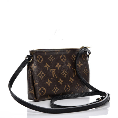Louis Vuitton Monogram Pallas Crossbody Black 3 of 7