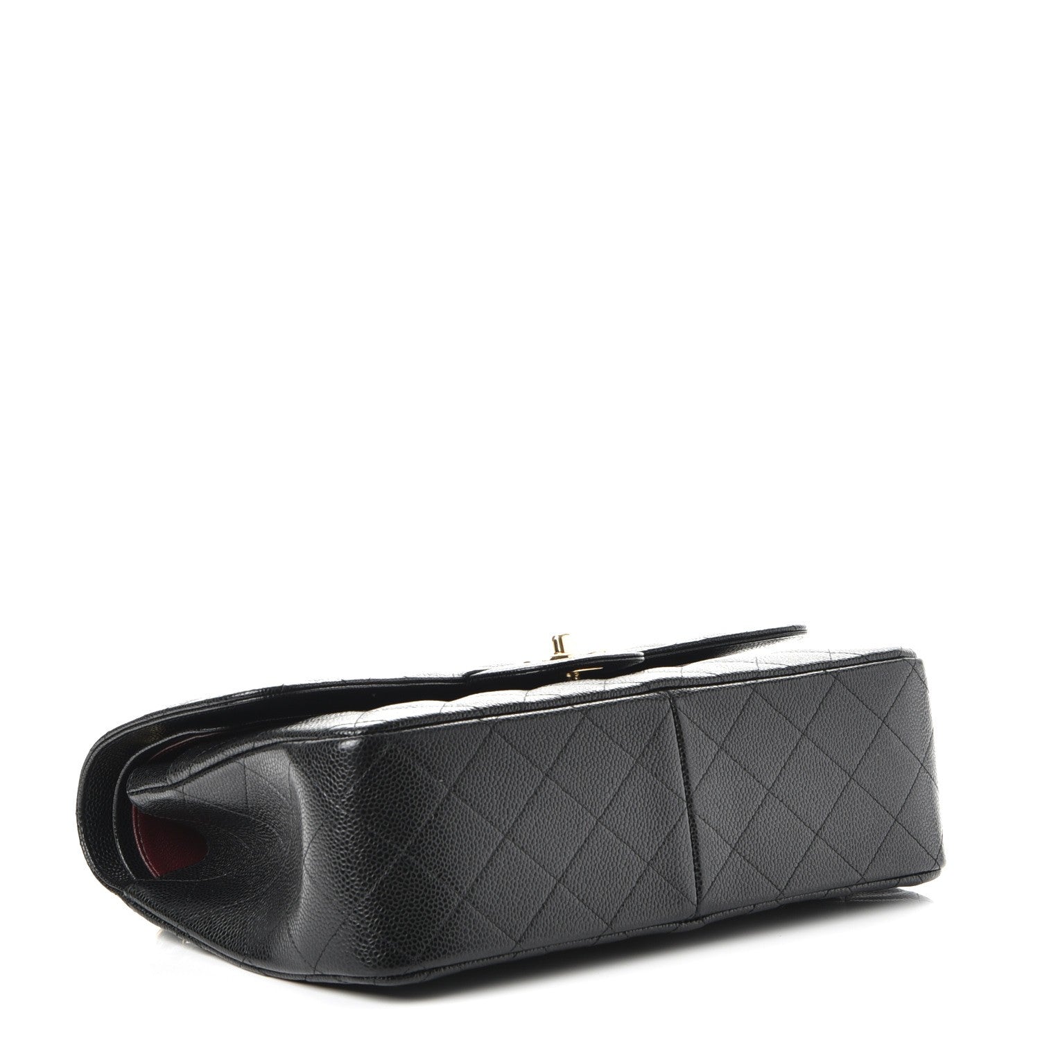 Chanel Caviar Quilted Jumbo Double Flap Black 5 of 9