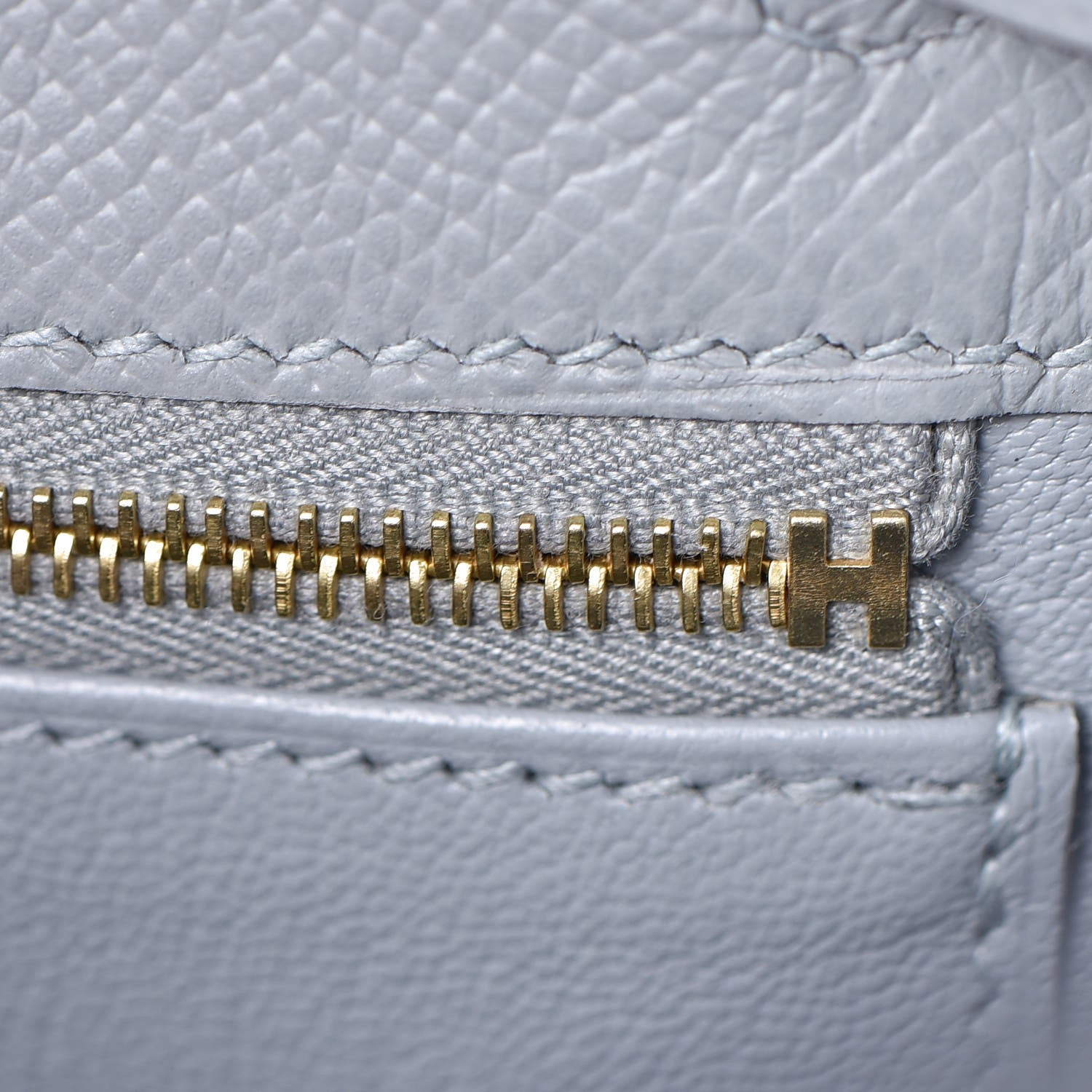 Hermes Epsom Kelly Sellier 28 Bleu Glacier 19 of 36