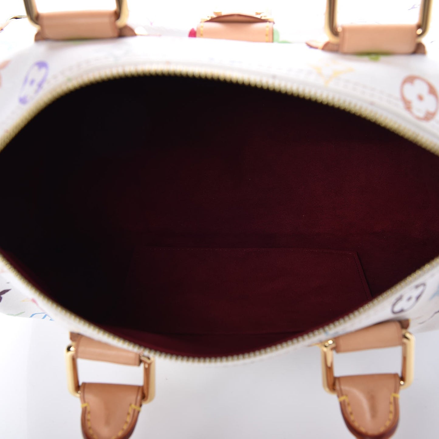 Monogram Multicolor Speedy 30 White