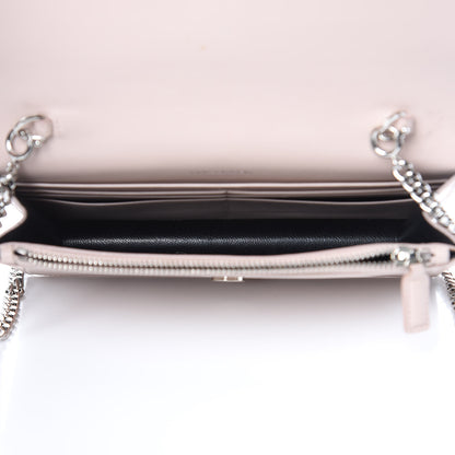 Saint Laurent Smooth Calfskin Classic Monogram Kate Tassel Chain Wallet Marble Pink 5 of 10