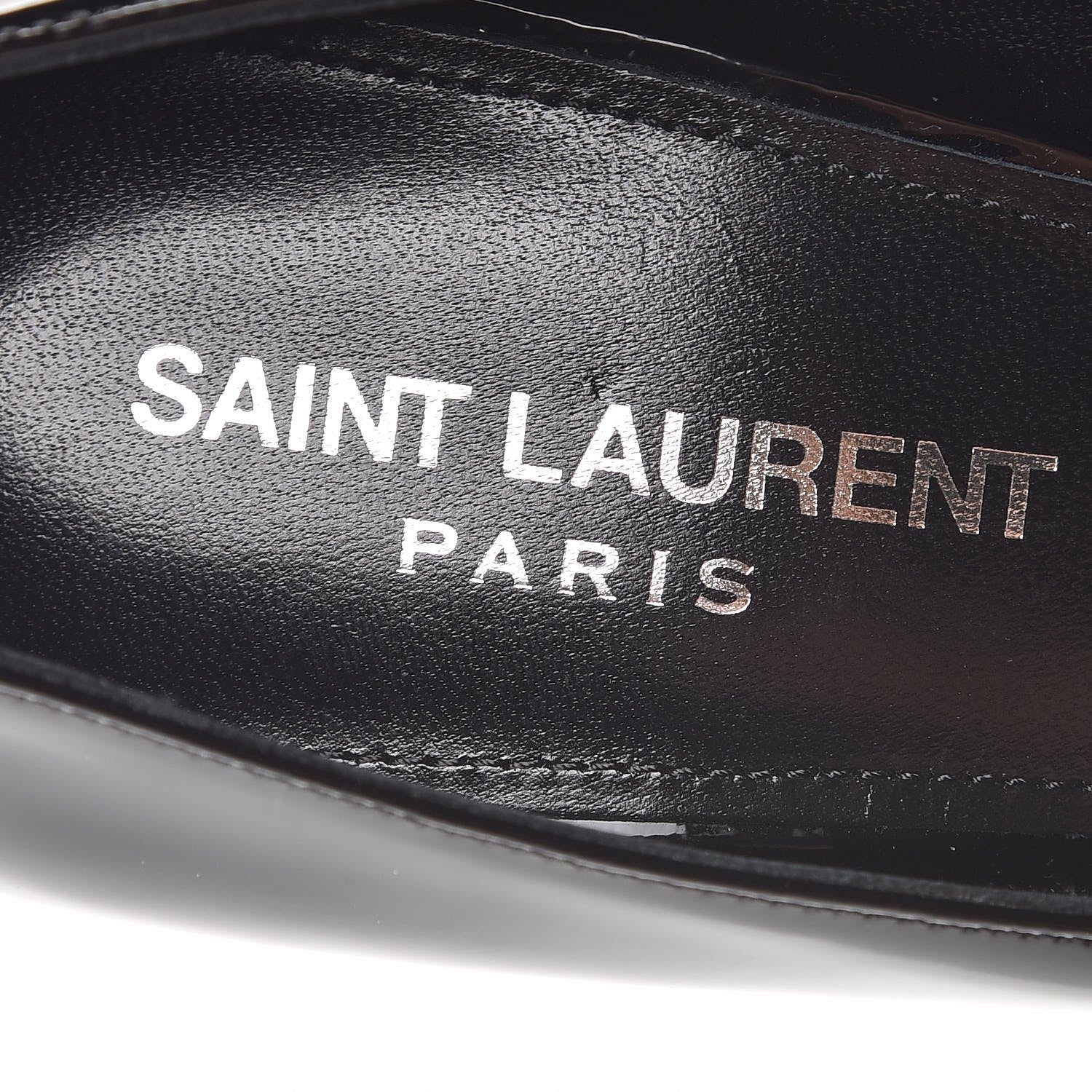 Saint Laurent Patent Opyum 110 Pumps 38 Nero Black 7 of 9