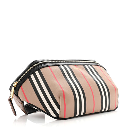 Burberry E-Canvas Icon Stripe Sonny Bum Bag Archive Beige 4 of 9