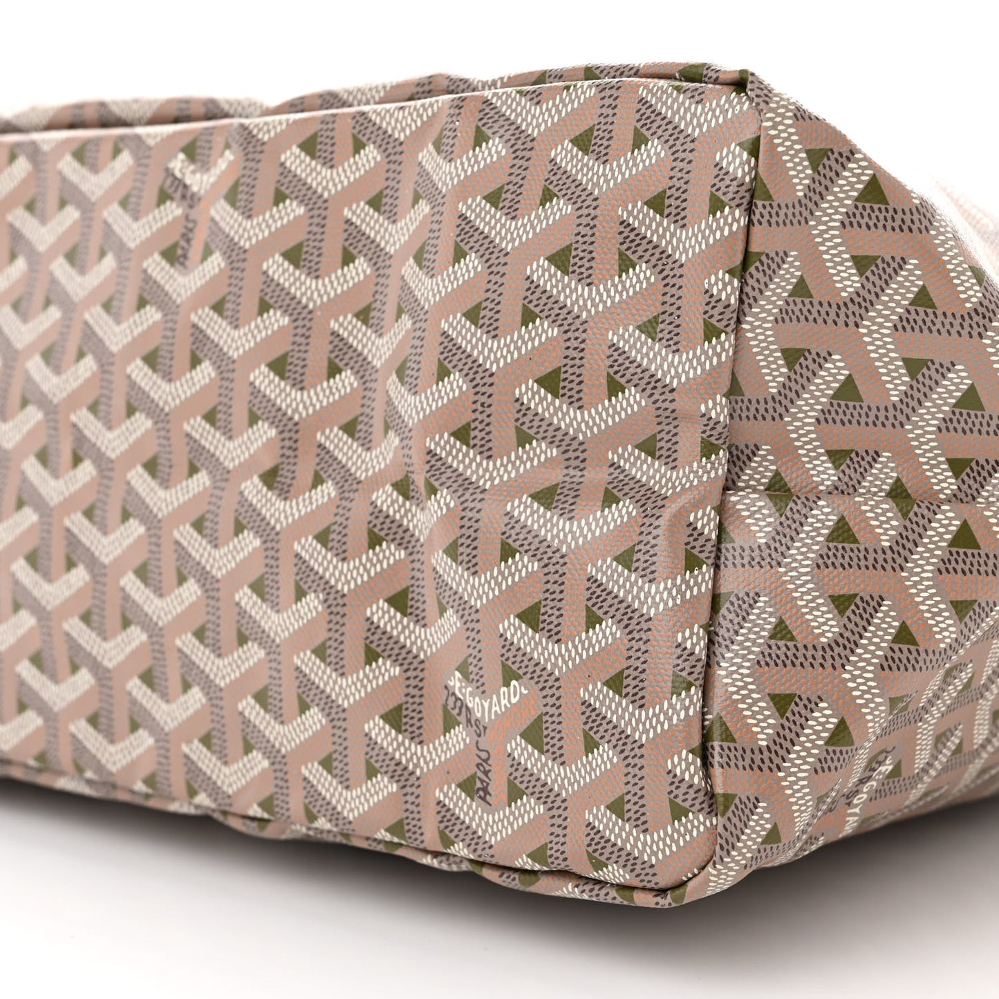 Goyardine Saint Louis Claire Voie PM Grege Khaki