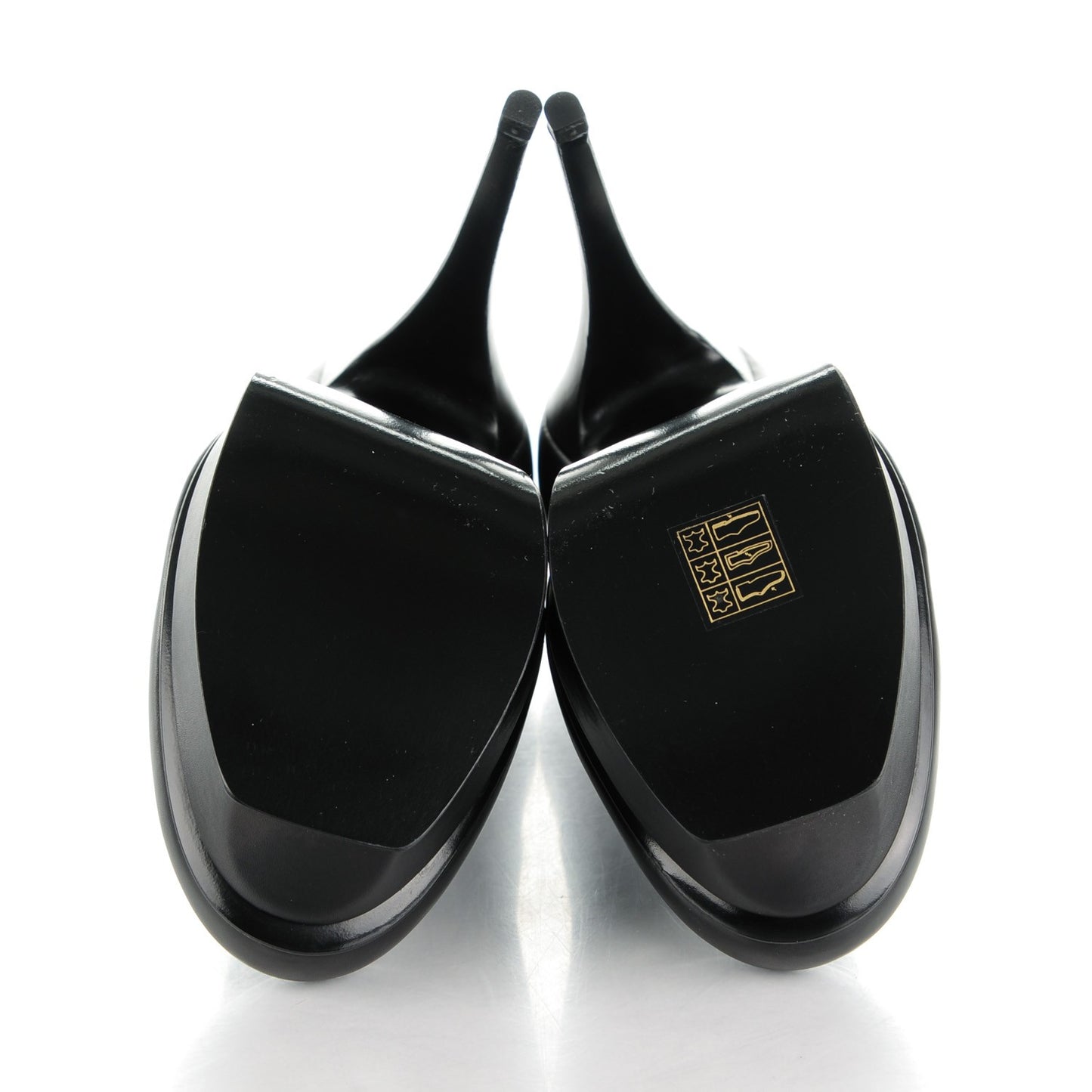 Calfskin Tribtute 105 Platform Pumps 39 Nero Black