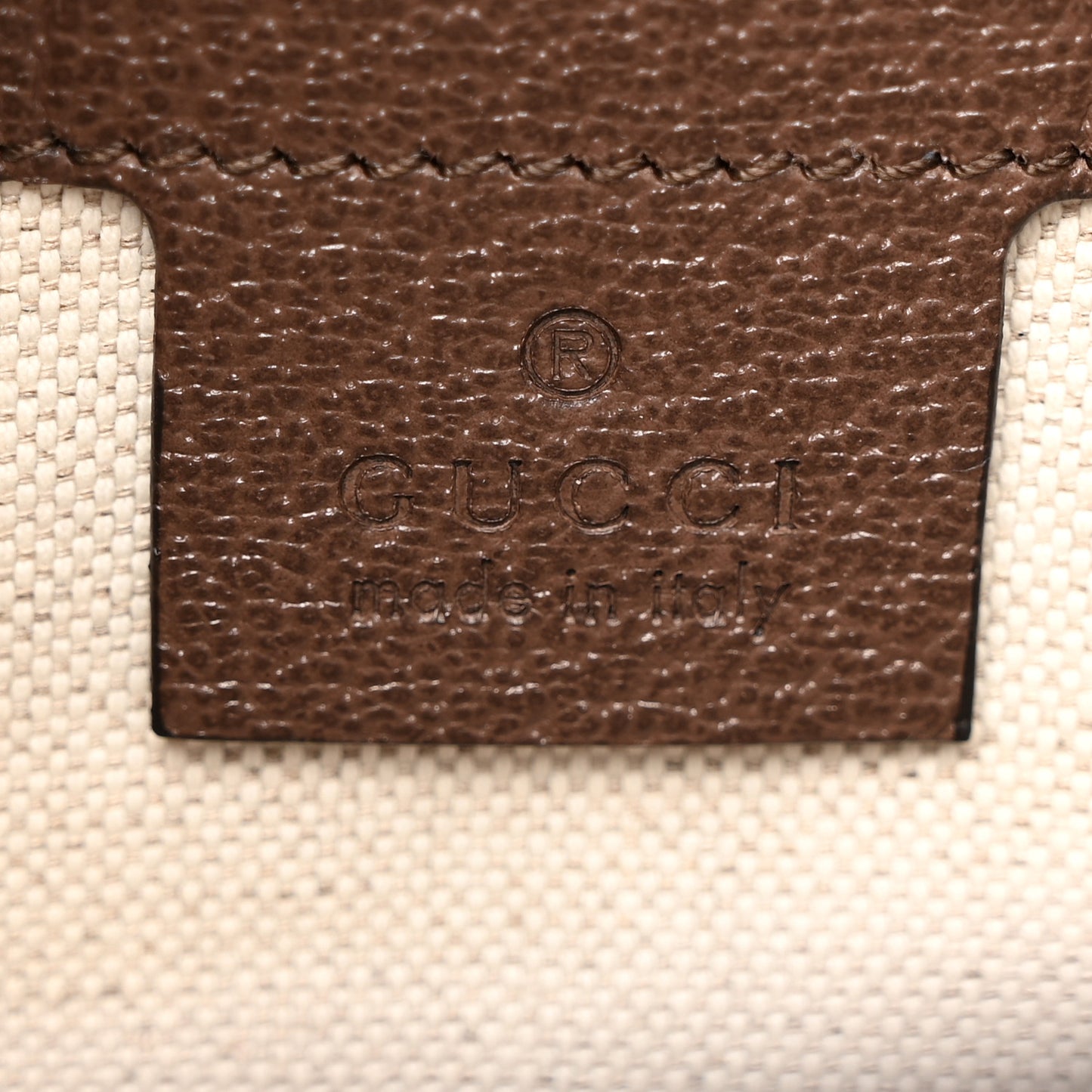 GG Supreme Monogram Web Ophidia GG Toiletry Case Beige New Acero
