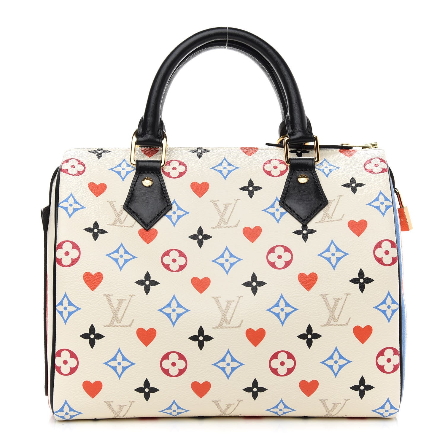 Louis Vuitton Game On Speedy Bandouliere 25 White 1 of 7
