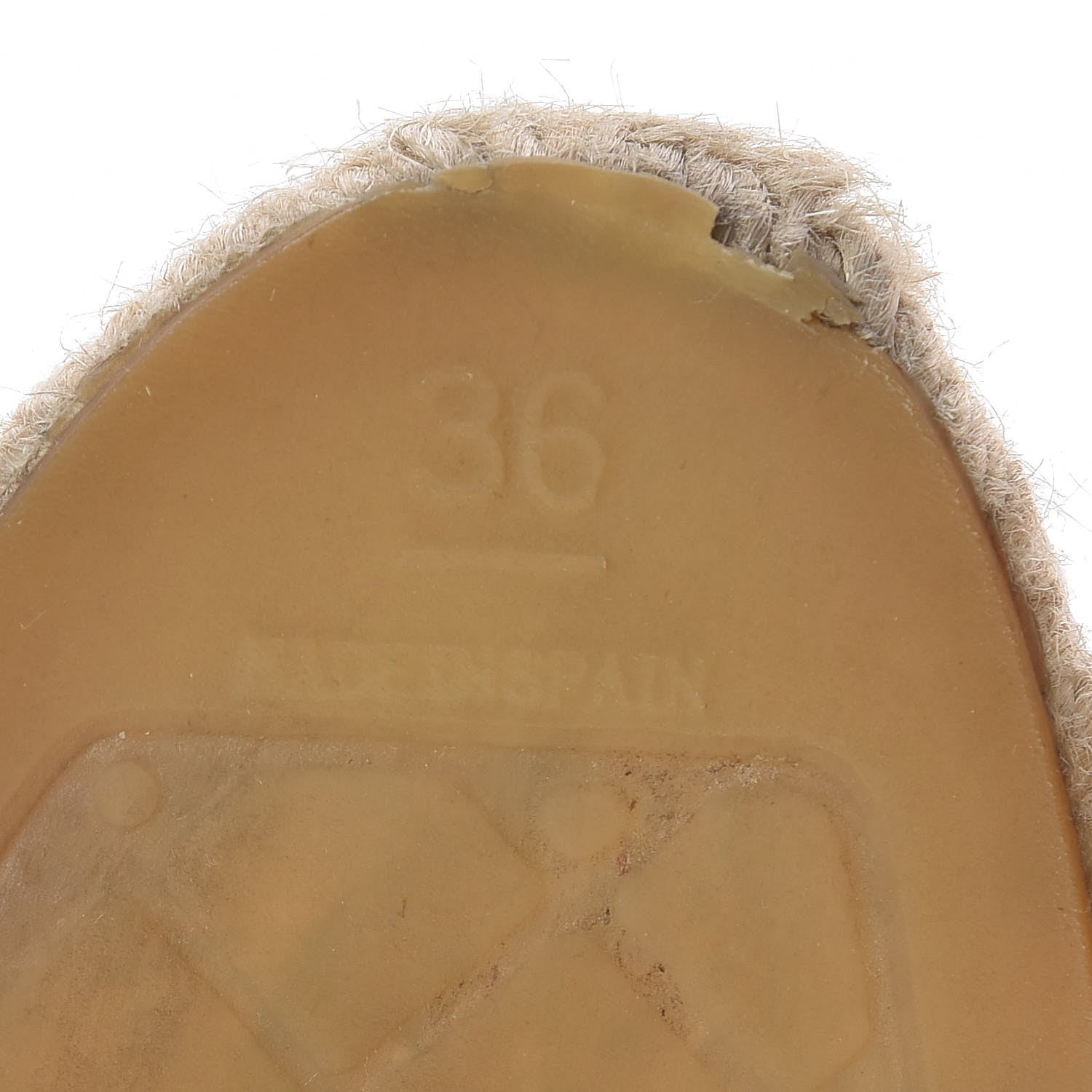 Chanel Lambskin CC Espadrilles 36 Black 9 of 14