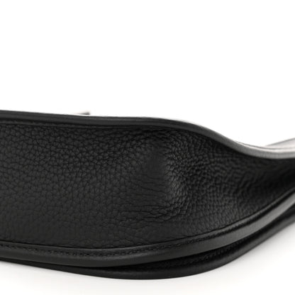 Hermes Taurillon Clemence Evelyne III PM Black 5 of 10
