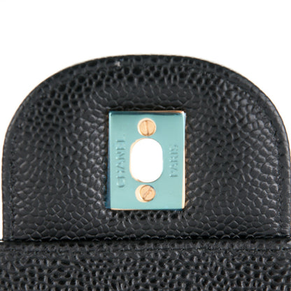Chanel Caviar Quilted Maxi Double Flap Black 7 of 9