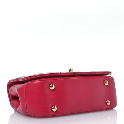 Chanel Lambskin Quilted Mini Metal Top Handle Flap Pink 4 of 10