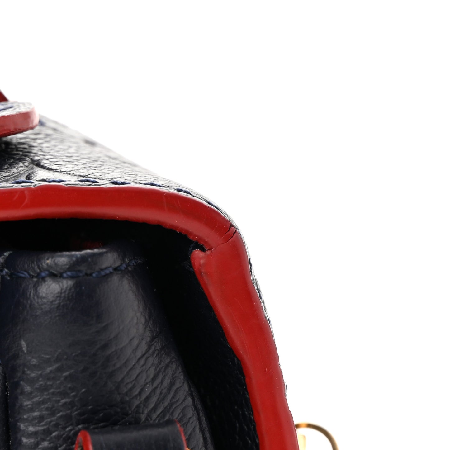 Empreinte Pochette Metis Marine Rouge