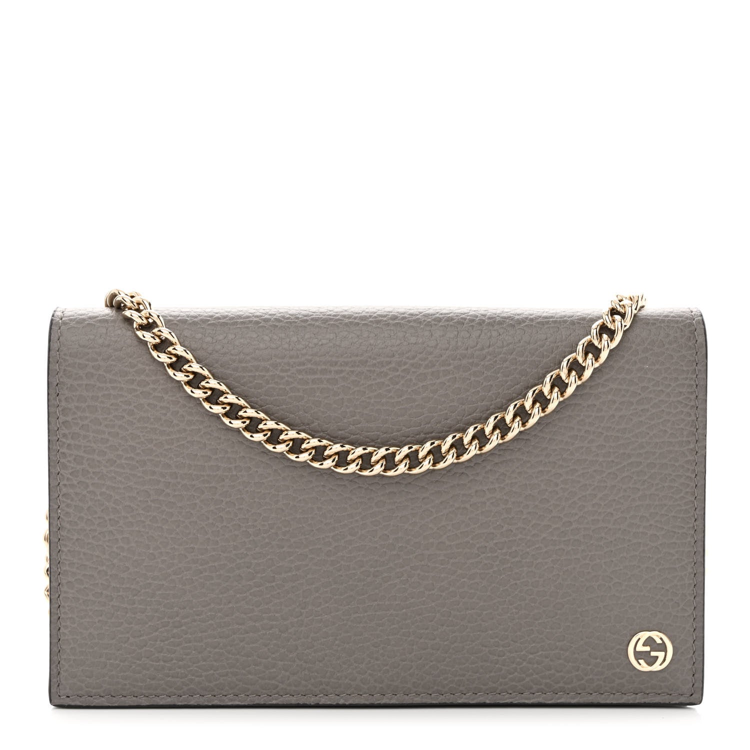 Gucci Dollar Calfskin Medium Betty Chain Wallet Loess 1 of 10
