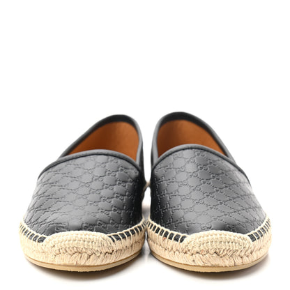 Gucci Microguccissima Signature Espadrilles 37.5 Black 2 of 8