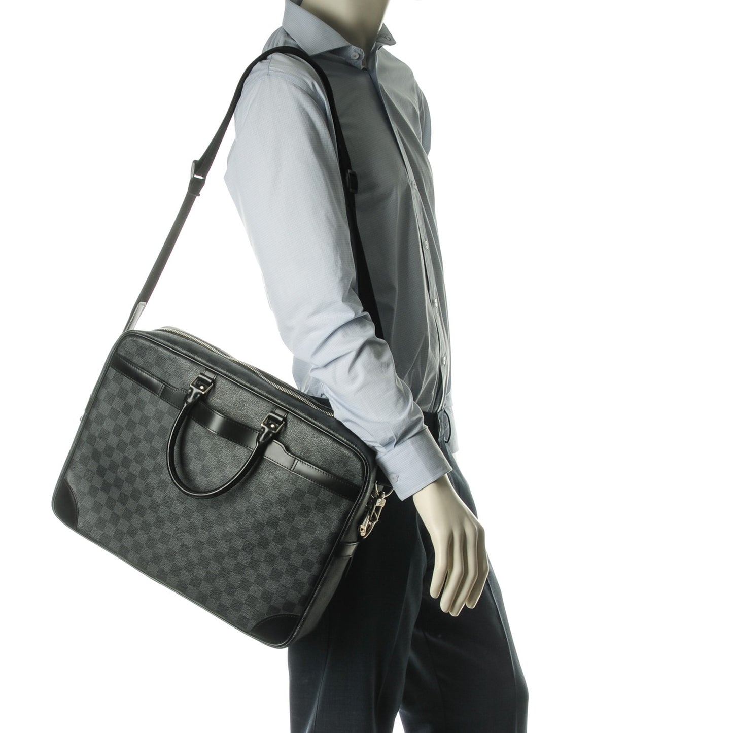 Damier Graphite Porte-Documents Voyage GM