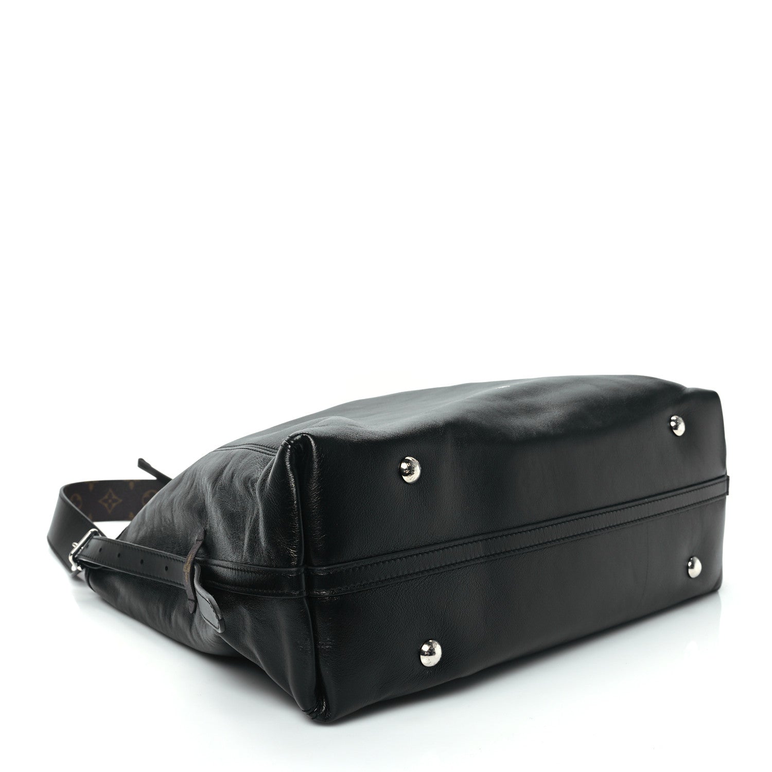 Louis Vuitton Lambskin CarryAll Vibe MM Black 5 of 10