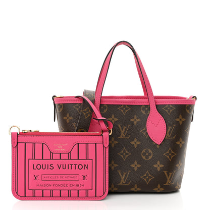 Louis Vuitton Monogram Neverfull Inside Out Bandouliere BB Rose Pondichery 3 of 11