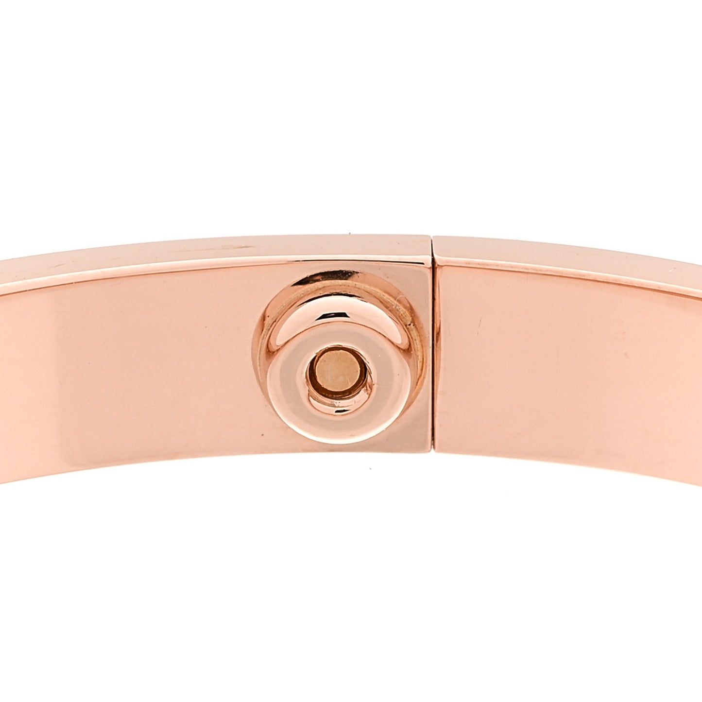 18K Pink Gold 4 Diamond LOVE Bracelet 16