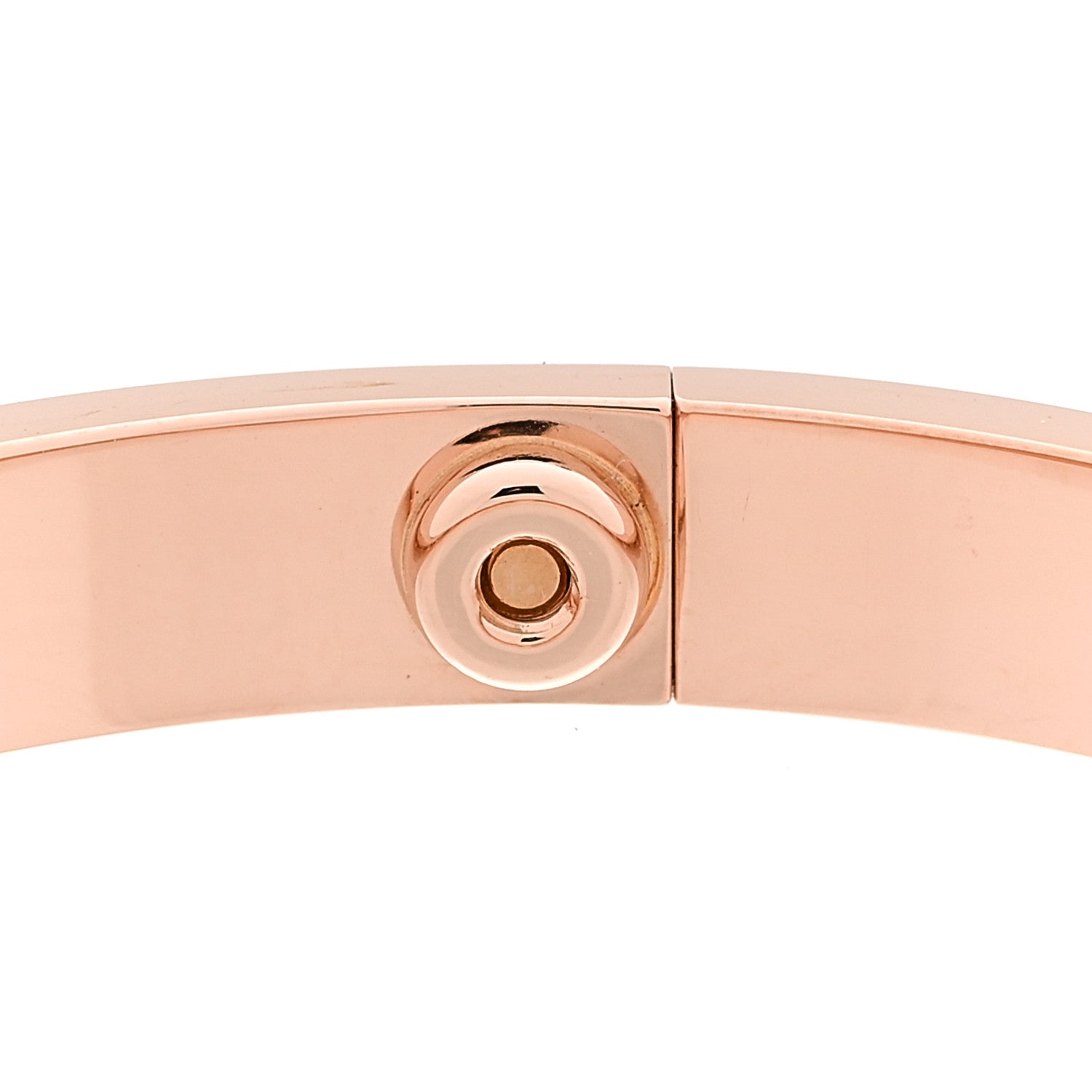 Cartier 18K Pink Gold 4 Diamond LOVE Bracelet 16 5 of 7