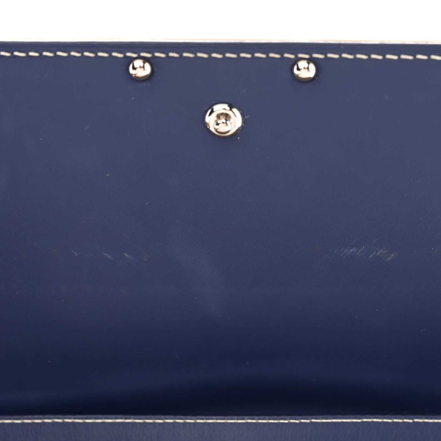Goyard Goyardine Monte Carlo Bois Clutch With Strap Navy 8 of 8