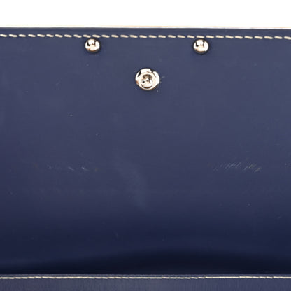Goyard Goyardine Monte Carlo Bois Clutch With Strap Navy 8 of 8