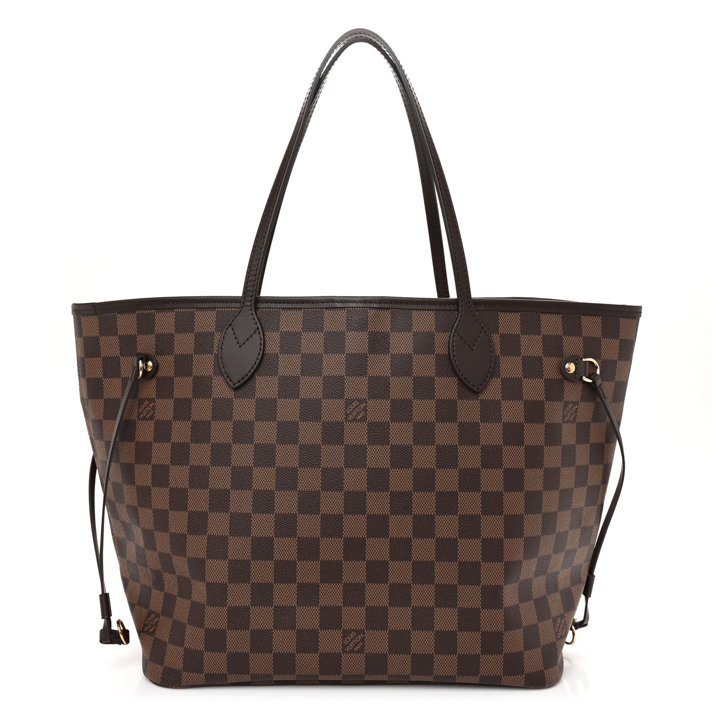 Damier Ebene Neo Neverfull MM Rose Ballerine