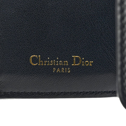 Christian Dior Oblique 30 Montaigne Lotus Wallet Blue 6 of 6