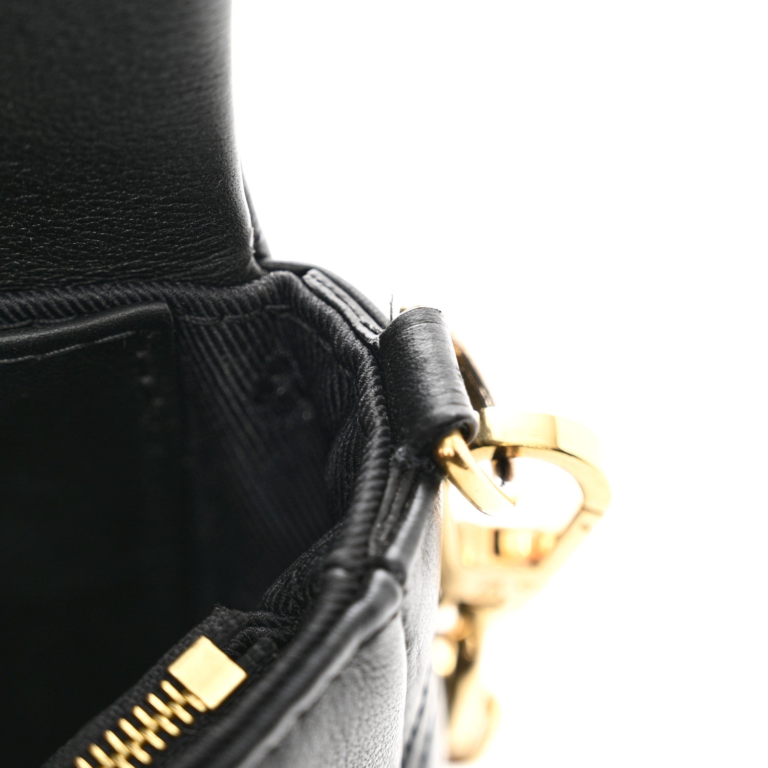 Louis Vuitton Calfskin Bubblegram Wallet On Strap Black 10 of 10