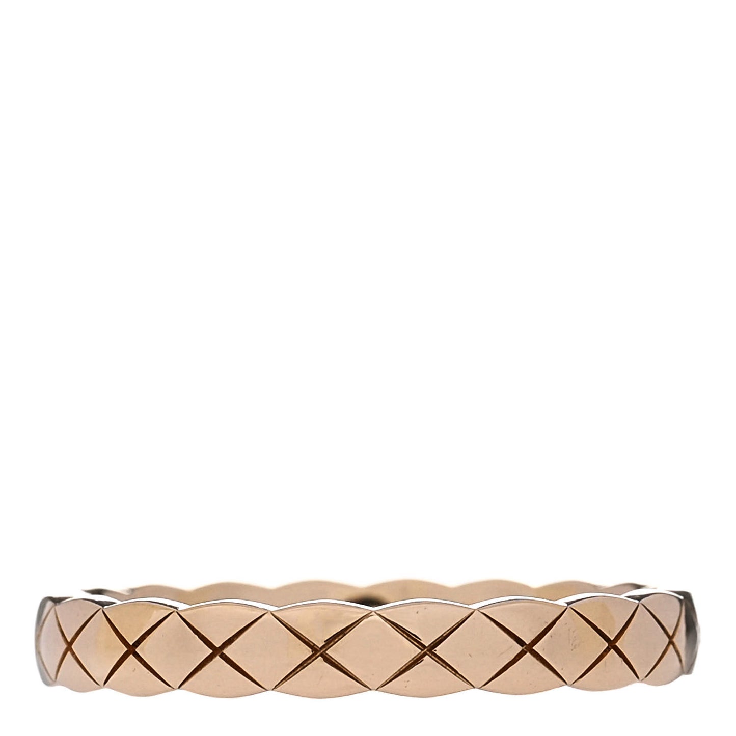 18K Beige Gold Mini Coco Crush Ring 60 9