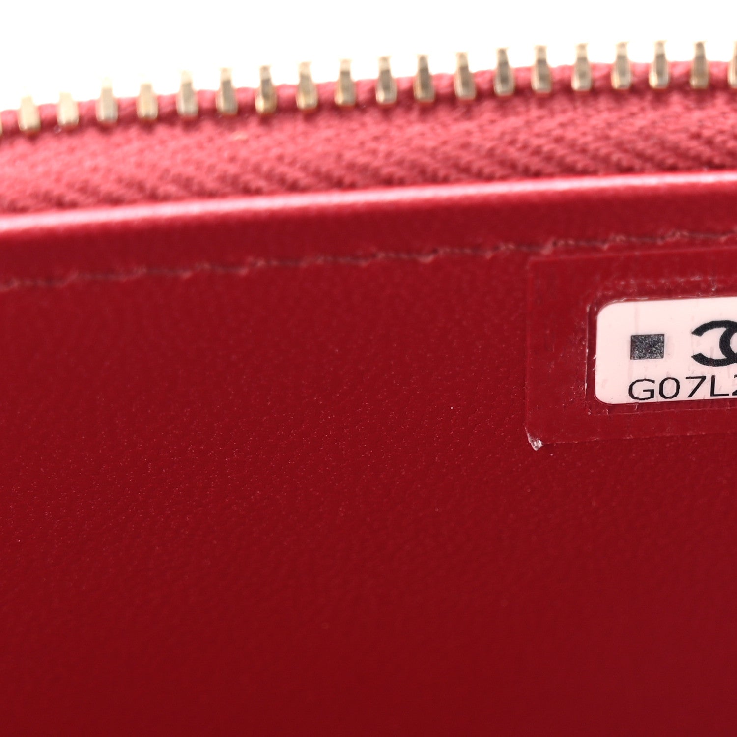 Chanel Lambskin Quilted Small Top Handle Vanity Case With Chain Burgundy 6 of 10