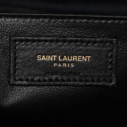 Saint Laurent Raffia Calfskin Small Nolita Shoulder Bag Black 6 of 10