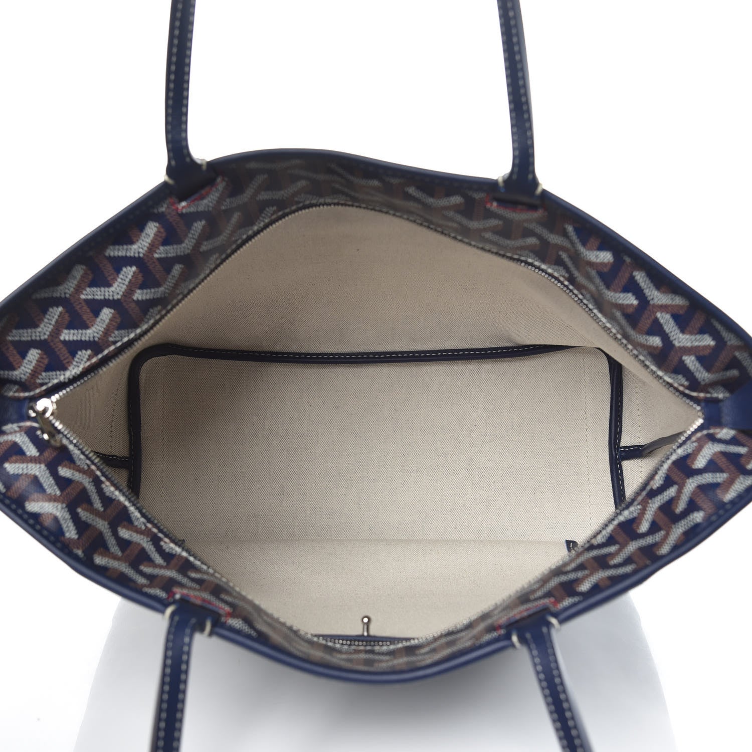 Goyard Goyardine Artois PM Navy 5 of 10
