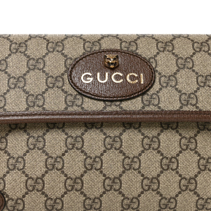 Gucci GG Supreme Monogram Neo Vintage Web Belt Bag Brown 8 of 10