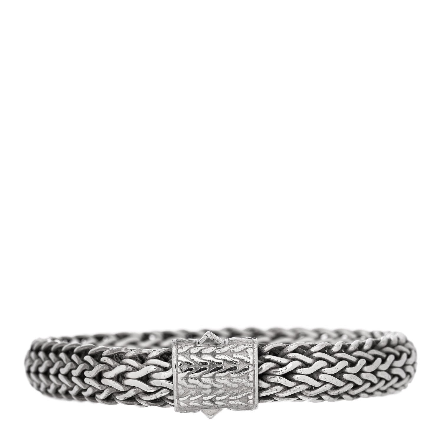 John Hardy Sterling Silver 10.5mm Classic Chain Bracelet 1 of 4