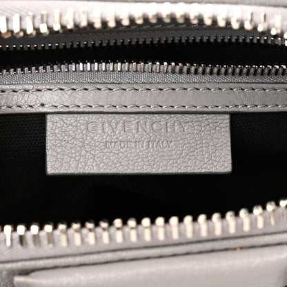 Givenchy Sugar Goatskin Mini Antigona Pearl Grey 6 of 11