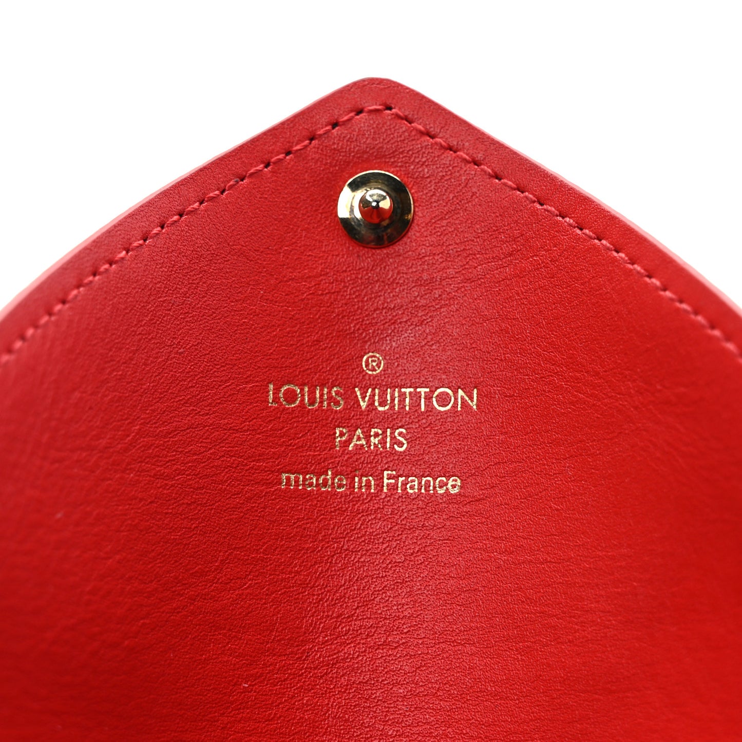Monogram Medium Kirigami Pochette Insert Coquelicot