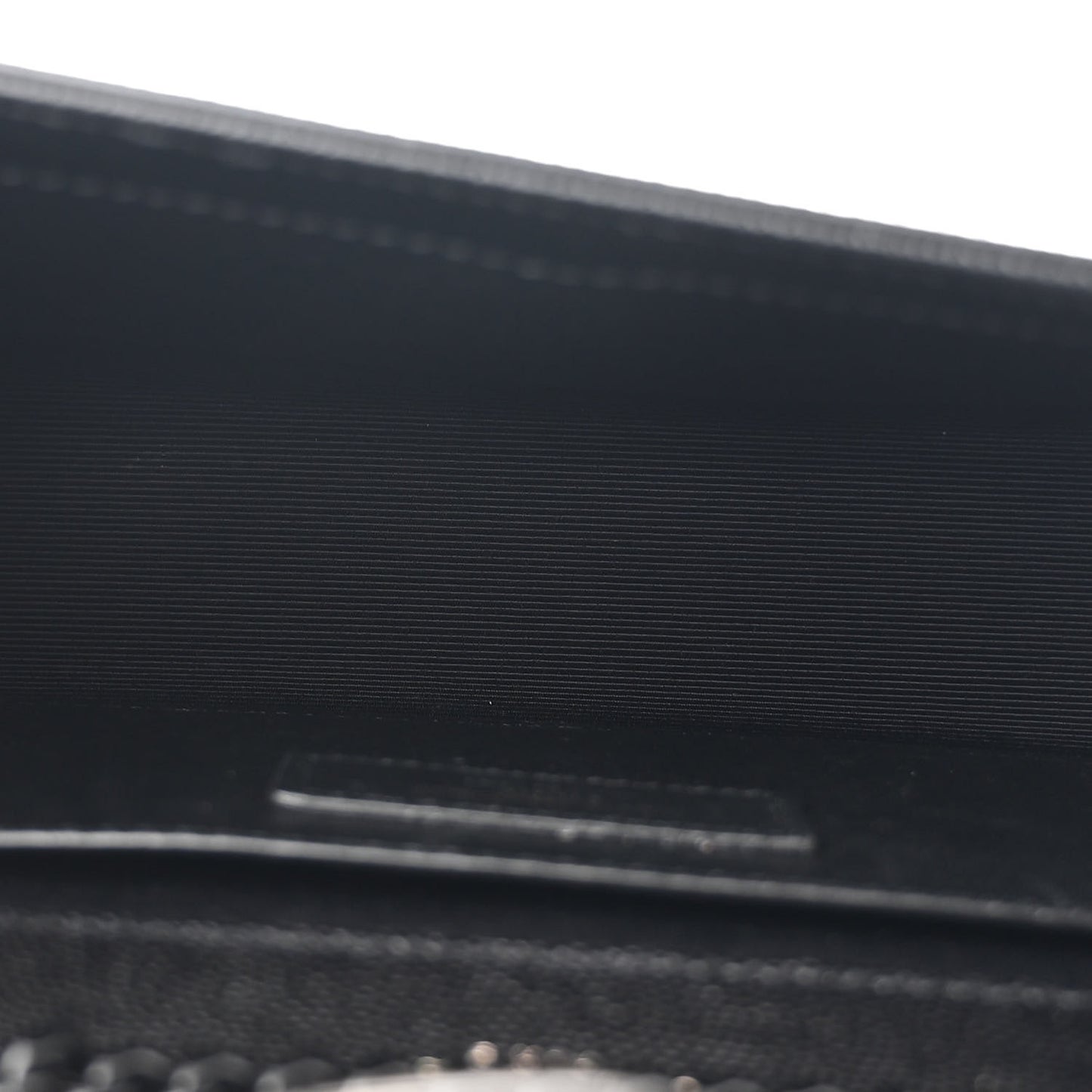 Grain De Poudre Small Monogram Monochrome Kate Satchel Black