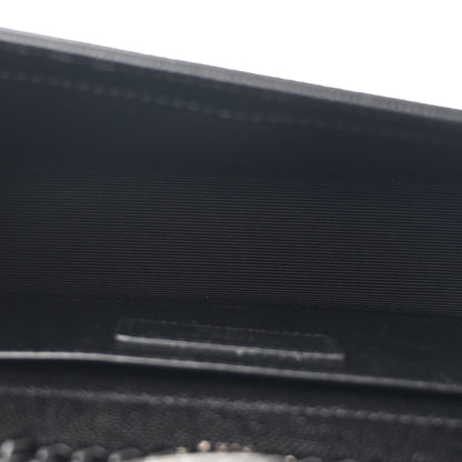 Saint Laurent Grain De Poudre Small Monogram Monochrome Kate Satchel Black 5 of 11