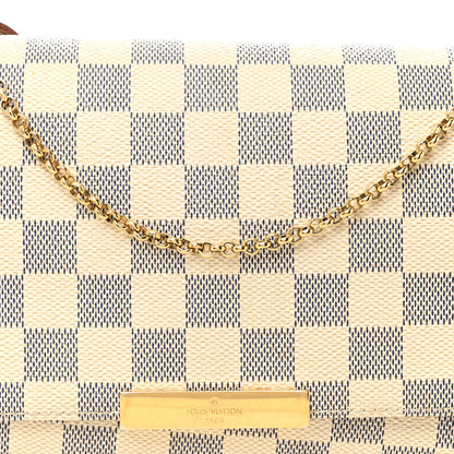 Louis Vuitton Damier Azur Favorite MM 7 of 10