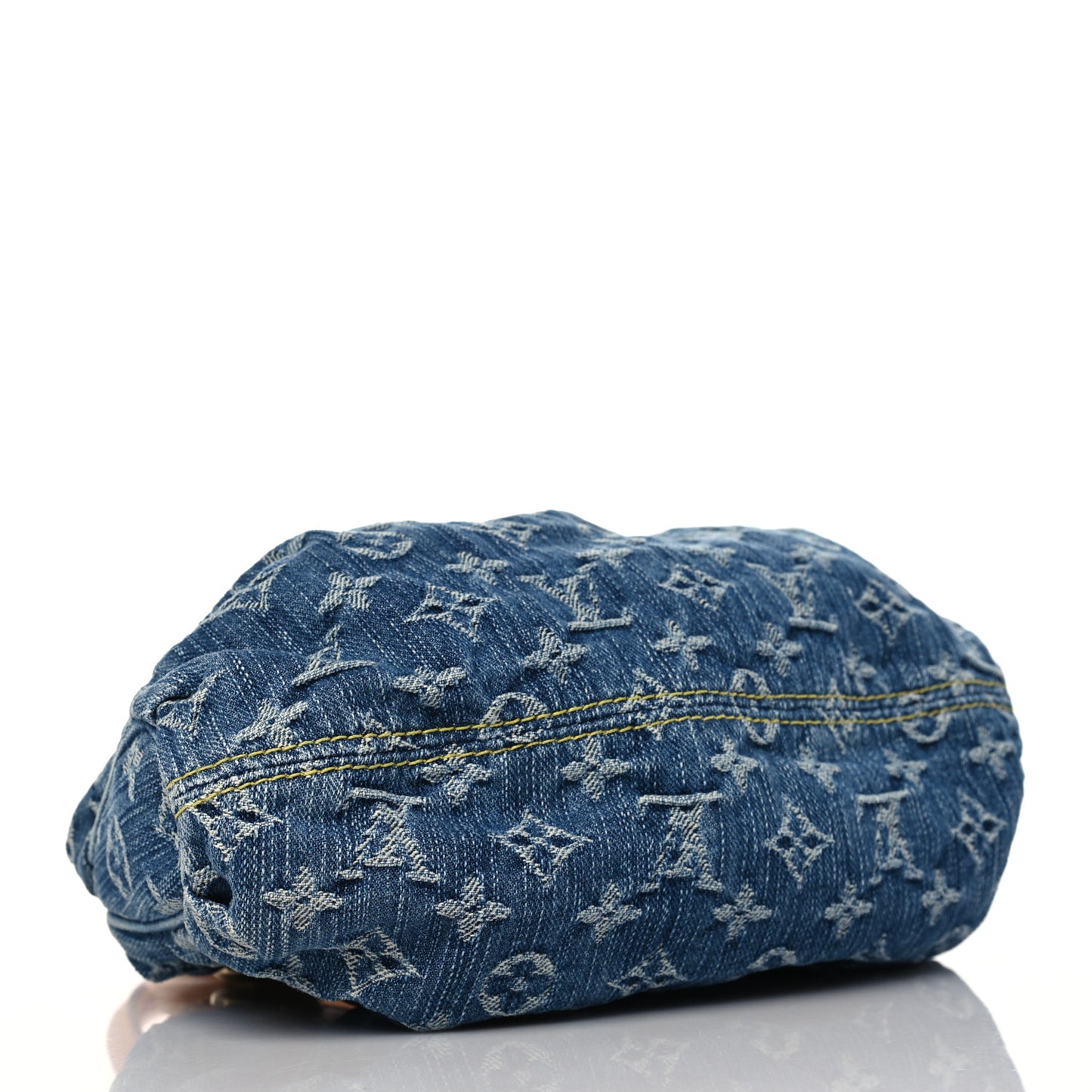 Monogram Denim Pleaty Blue