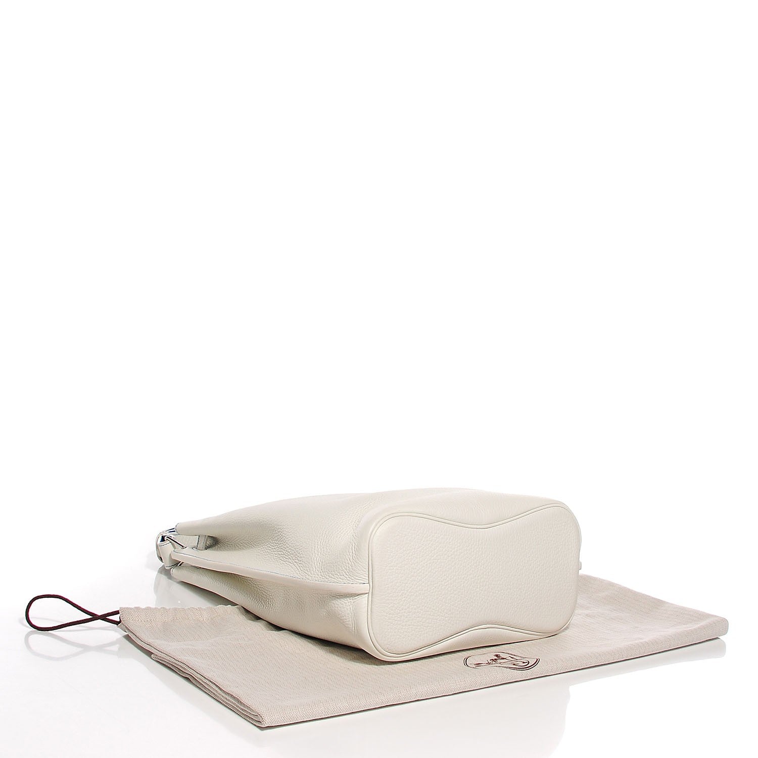 Hermes Taurillon Clemence So Kelly 26 Blanc Mykonos 4 of 16