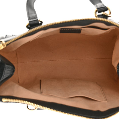 Gucci Suede Patent GG Web Small Ophidia Tote Bag Black 7 of 10